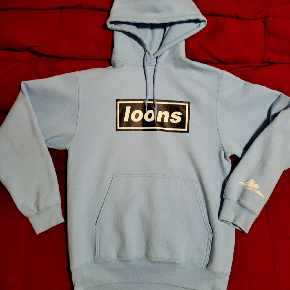 Light Blue Dark Clouds Loons Minnesota United FC MNUFC hoodie